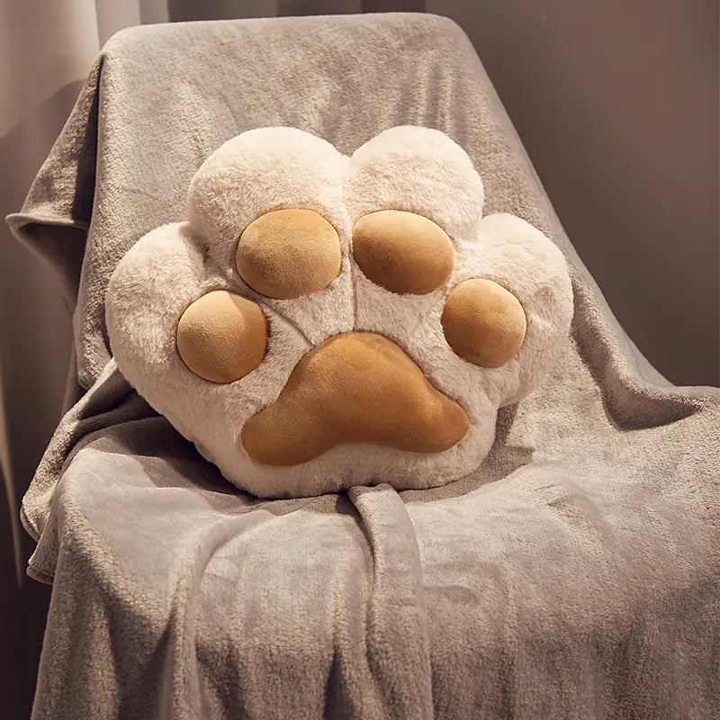 Cat's Paw Cushion Quilt for Office or Car Use
